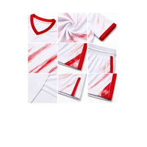 Uniforme de football américain en gros, séchage rapide, respirant, 100 % polyester, logo personnalisé, uniforme d'équipe, prix d'usine - Product Image 5