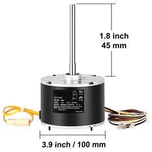 Motore Ventilatore Condensatore Standard OEM Potenziato 1/10 HP 5KCP39BGS069S & 5KCP39BGY915S per Sistemi HVAC 208-230V 1100RPM - Product Image 3
