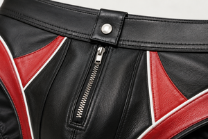 Caleçons Boxers Homme en Cuir Véritable Sportifs Athlétiques Sous-vêtements Personnalisables Logo OEM ODM Vente en Gros Premium Écologiques Anti-bactériens - Product Image 4