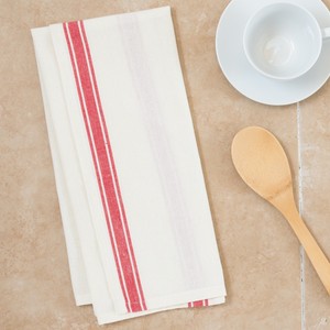 Serviette de cuisine carrée imprimée en coton 100% tissé, écologique, lavable en machine - Product Image 2