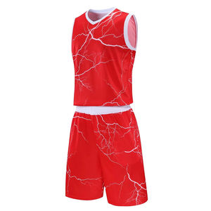 Maillot de basket-ball personnalisé à faible MOQ, prix abordable, nouvelle conception, réversible avec numéros - Product Image 3