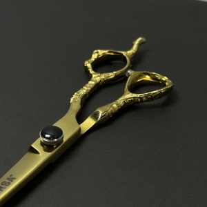 Professional Dragon Barber Scissors Premium Hair Cutting <b>Shears</b> Ergonomic Design High Quality Stainless Steel - Product Image 6