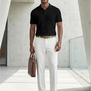 Camiseta de Polo de Golf para Hombre al por Mayor, de Secado Rápido y Absorción de Humedad, Fabricante y Proveedor en EE. UU. - Product Image 5