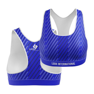 Soutien-gorge de sport pour femmes, conception de logo personnalisé, sublimation, gym, fitness, yoga, entraînement, vêtements de sport, performance, fabricant en gros - Product Image 3