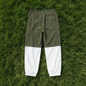 Men Lightweight Windbreaker Pants Outdoor Training Casual Track Cargo Pants Elastic Waist Cargo <b>Wind</b> <b>Breaker</b> Trouser Unisex - Product Image 2