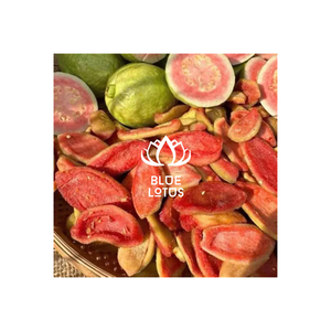 BLUE LOTUS Rodajas de Guayaba Roja Seca, Snack de Fruta Dulce y Masticable, Ingrediente a Granel para Mezclas de Té - Product Image 4