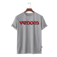 T-shirt décontracté pour homme en coton tricoté 100 %, imprimé sérigraphié, écologique, coupe classique, grandes tailles, manches courtes, style streetwear, OEM