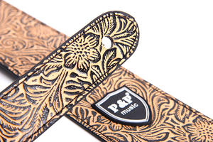 Starway, la más nueva correa <span class=keywords><strong>de</strong></span> cuero con pintura <span class=keywords><strong>de</strong></span> Color <span class=keywords><strong>de</strong></span> alto rango para varios bajos <span class=keywords><strong>de</strong></span> guitarra acústica eléctrica - Product Image 4