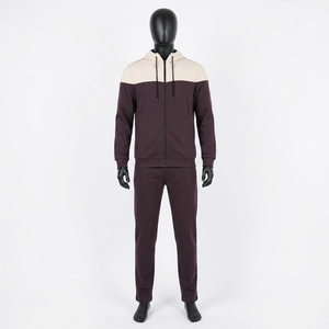Survêtement léger 100 % coton coupe classique pour homme, tendance, haute qualité, décontracté pour l'hiver, motif uni, vente en gros - Product Image 1
