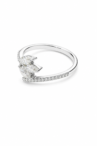 Anillo de Moissanita en Plata de Ley 92.5 KLSR-11996 - Product Image 4