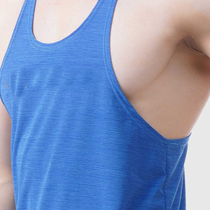 Camiseta sin Mangas Personalizada de Alta Calidad para Hombre, Talla Grande, Transpirable, Cuello Redondo, Deportiva, para Correr, Hacer Ejercicio, Estilo Casual - Product Image 6