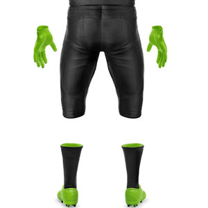 Uniforme de Fútbol Americano Deportivo de Moda, Ligero, de Poliéster, del Mejor Proveedor, Nuevo Diseño, Altamente Profesional, Tallas Personalizadas - Product Image 6