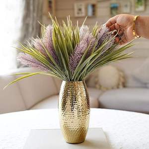 Vase à fleurs en métal de luxe moderne, élégant centre de table décoratif pour cérémonie de mariage, fête, événement, table à manger, à prix avantageux - Product Image 3