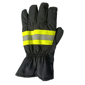 Guantes de Trabajo de Alta Resistencia para Protección de Manos, Guantes de Bombero de Cuero de Última Generación, los Mejores Guantes de Bombero Fabricados - Product Image 2