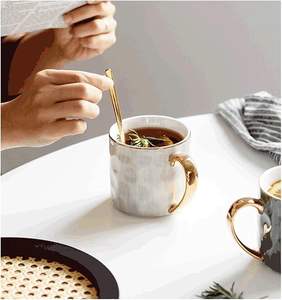 Taza de Café Creativa de Porcelana Fina Ecológica Clásica para la Oficina o el Té de la Tarde, Hecha a Mano en India - Product Image 5