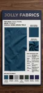 TAIWAN Twill Fabric 65% Polyester 35% Cotton 280 GSM 60 Inches Apparel Pants <b>Jackets</b> Workwear polyester fabric - Product Image 1