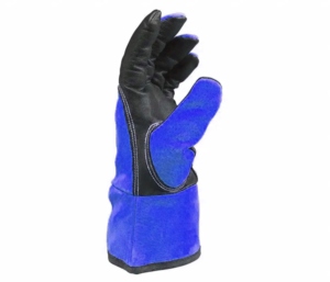 Gants de sécurité en cuir de vachette pleine fleur pour soudage TIG, résistants à la chaleur, aux étincelles et au feu, pour usage industriel sûr - Product Image 6