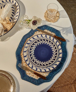 Handmade Natural Fiber <b>Table</b> Mat Stylish <b>Rustic</b> <b>Farmhouse</b> <b>Dining</b> Decor Premium Round Raffia Placemat - Product Image 6