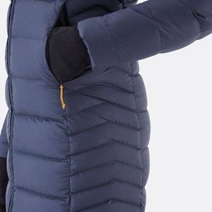 Parka para Mujer con Capucha Desmontable con Ribete de Piel Sintética, Diseñada para Brindar Calidez y un Estilo Casual a la Moda - Product Image 4