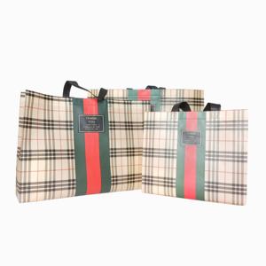 生态层压无纺布手提袋手提袋，带定制印刷标志 - Product Image 3