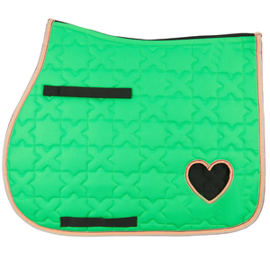 Tapis de selle en cuir de qualité supérieure, profilés, antidérapants, pour l'équitation anglaise et le saut d'obstacles, conception personnalisée, taille adaptée, usage équestre - Product Image 1