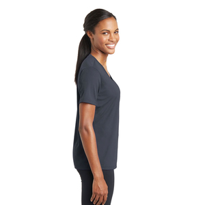 Camisetas Casuales de Manga Corta con Cuello en V para Mujer, de Alta Calidad, 100% Algodón, Ecológicas, de Secado Rápido, Transpirables, de Color Sólido, Tejidas - Product Image 3