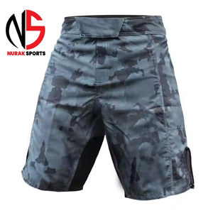 กางเกงมวยไทยชายคุณภาพพรีเมียม น้ำหนักเบา ราคาขายส่ง ปรับแต่งได้ตามต้องการ ผ้าไม่ยับ ดีไซน์ล่าสุด - Product Image 1