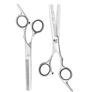 High Quality Hair Cutting Scissors Barber <b>Shears</b> Stainless Steel Hair Styling <b>Tools</b> Thinning Scissors with Adjustable Screw - Product Image 1