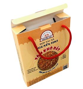 Boîtes auto-érectiles sous vide, crevettes séchées naturelles de qualité supérieure, spécialité Ca Mau, 5 kg, matériaux recyclés, papier - Product Image 4