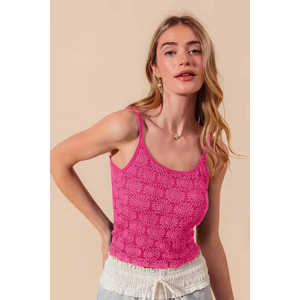 Débardeur sans couture floral bicolore pour femme - Product Image 2