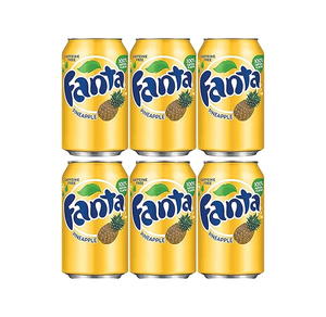 Fanta Pineapple 12x355ml Cans Lightweight Aluminum <b>Packaging</b> 6kg Case Weight For Efficient Shipping And <b>Logistics</b> Wholesale - Product Image 2