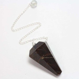 Pendentif en cristal de grenat naturel, vente en gros, pierres précieuses polies en vrac - Product Image 2