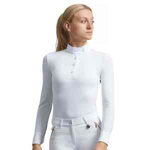 Vêtements d'équitation de haute qualité, manches longues, design OEM, vêtements de sport, chemises de concours d'équitation pour femmes - Product Image 6