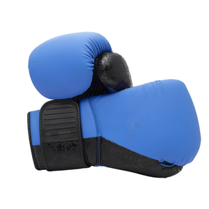 Gants de sport professionnels, nouveau design, logo personnalisé, gants de boxe spéciaux pour l'entraînement, gants de boxe à lacets. - Product Image 1