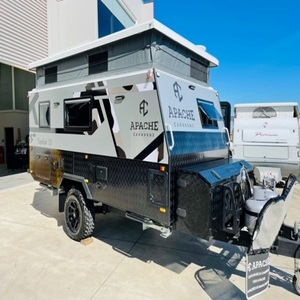 Caravane de luxe tout-terrain de 17 pieds, fabriquée selon les normes australiennes, conçue pour les aventures en plein air et les longs voyages - Product Image 2