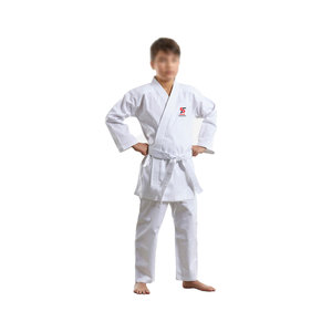 Tenue d'arts martiaux professionnelle Solid Trader, design élégant, en coton fin, pour entraînement actif, cours et compétitions de Judo et de Karaté. - Product Image 1
