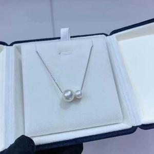 สร้อยคอเงินแท้ S925 ประดับมุกเปลือกหอยทรงไม่สมมาตร สไตล์เกาหลี อินเทรนด์ ดีไซน์เฉพาะตัว รุ่น D9229 - Product Image 2