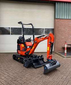 รถขุดขนาดเล็ก Kubota K008-3 เครื่องยนต์ดีเซล แบบตีนตะขาบ สำหรับงานก่อสร้างในฟาร์ม - Product Image 4