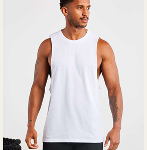 Débardeur Stringer en Coton Personnalisé avec Logo pour Hommes, Grande Taille, pour Gym, Fitness, Entraînement Athlétique, Musculation - Product Image 3