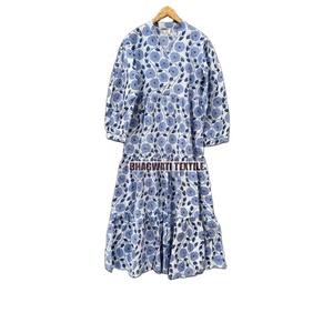 High Quality New Arrival Cotton <b>Dress</b> Women Free <b>Size</b> Cotton <b>Dress</b> Long Maxi Style <b>Dress</b> Available Lot of Print and Color - Product Image 1