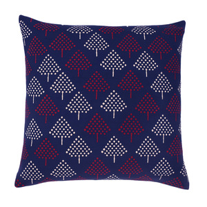 Housse de coussin lavable en coton 100% écologique, faite à la main en Inde, couleur bleu uni moderne, pour canapé, décoration de chambre, oreillers, hôpital - Product Image 2
