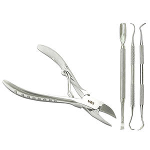 Kit Profesional de Herramientas para Uñas de Acero Inoxidable de 4 Piezas, Cortaúñas 4 en 1 para Uñas de Manos, Uñas de Pies, Uñas Encarnadas y Cuidado de Cutículas - Product Image 1