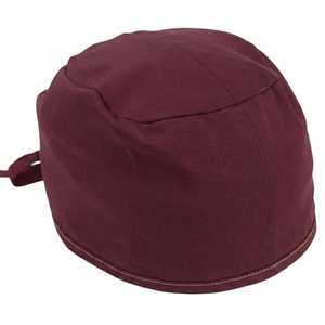 Chapeau de travail unisexe en tissu uni réglable pour infirmières, salons de beauté, laboratoires, animaleries, médecins - Vente en gros - Product Image 1