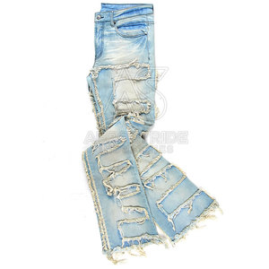 Pantalones Casuales a la Moda con Tela Ligera de Lona y 100% Algodón, Corte Ajustado para un Atuendo Moderno Diario - Product Image 2