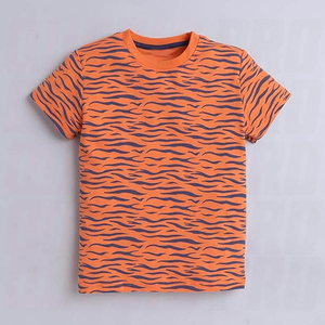 Camiseta Moderna para Niños y Niñas, Venta al por Mayor, Ligera, Transpirable, Informal, con Diseño Gráfico, de Fabricante - Product Image 3
