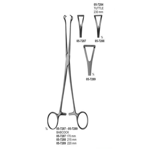 Pinzas de Babcock de 170 mm, Pinzas Intestinales Atraumáticas de Acero Inoxidable, Instrumentos Quirúrgicos - Product Image 3