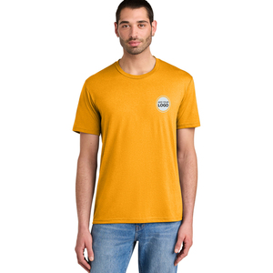 Camiseta Lisa de Manga Corta de Calidad Superior para Venta al por Mayor, con Logotipo Personalizado, Tejido Peinado Anillado, Servicio DDP Gratuito - Product Image 6