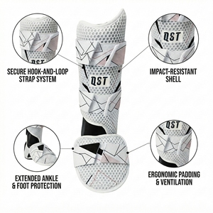 Baseball Shin Leg <b>Protector</b> Custom Color Adjustable Padded Protective Gear adjustable baseball leg guard for batting practice - Product Image 2