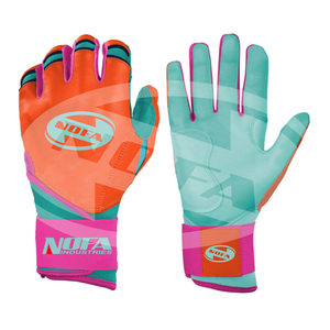 Gants de frappe en cuir rembourrés sur mesure, bleu et jaune, durables, pour l'entraînement, ambidextres, avec boucle, unisexe, adulte - Product Image 6