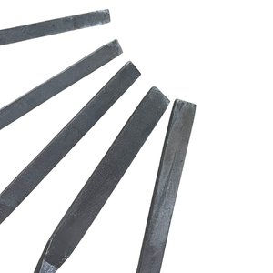 Lime à aiguille carrée en acier de qualité industrielle BD25, 250 mm, épaisseur 8 mm, coupe lisse, finition naturelle, fabrication américaine, prix avantageux - Product Image 5